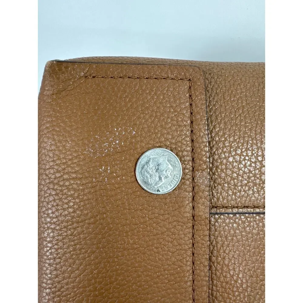 Tory Burch Carson Top Handle Hobo Bag, Brown, Ships Fast